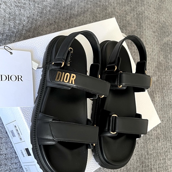 Brand New Christian Dior DIORACT SANDAL Size 39 - Picture 11 of 13